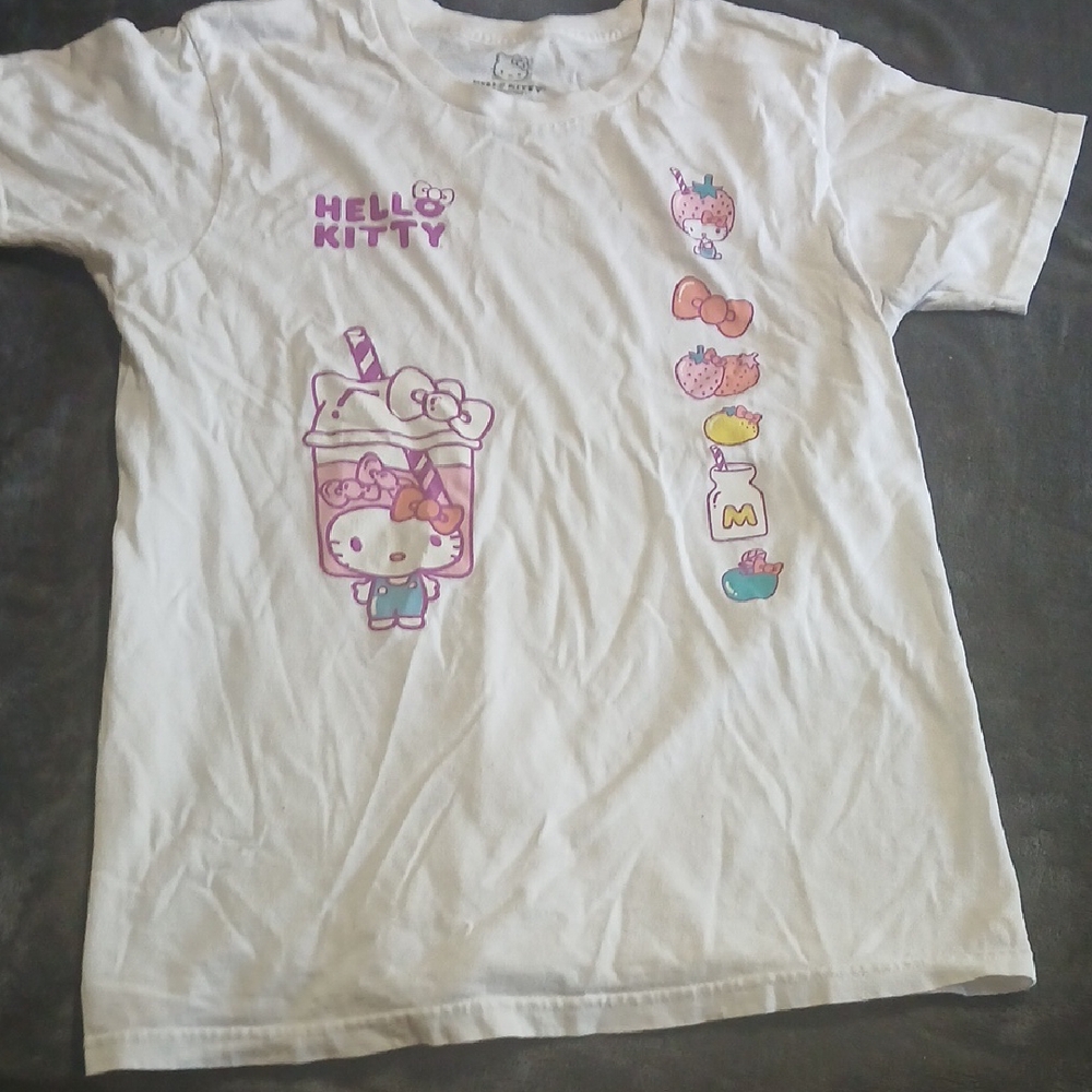 Hello Kitty White and Pink T-Shirt